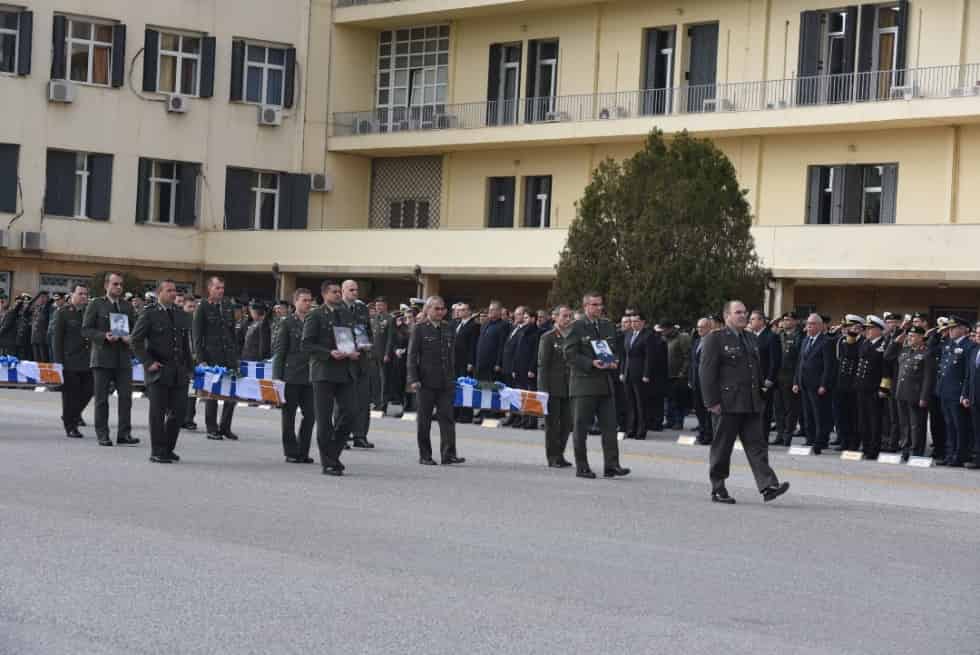  Τελετή επίσημης υποδοχής στην Ελλάδα των λειψάνων έξι Ελλήνων στρατιωτικών πεσόντων στην Κύπρο.19-1
