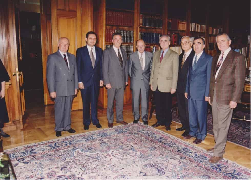 Ο κ Πρόεδρος της Ελληνικής  Δημοκρατίας δέχτηκε το Δ.Σ. της Π.Ο.Α.Α.Σ.Α. 10-11-2000